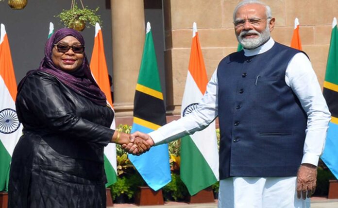 India-Tanzania signed 6 MoUs
