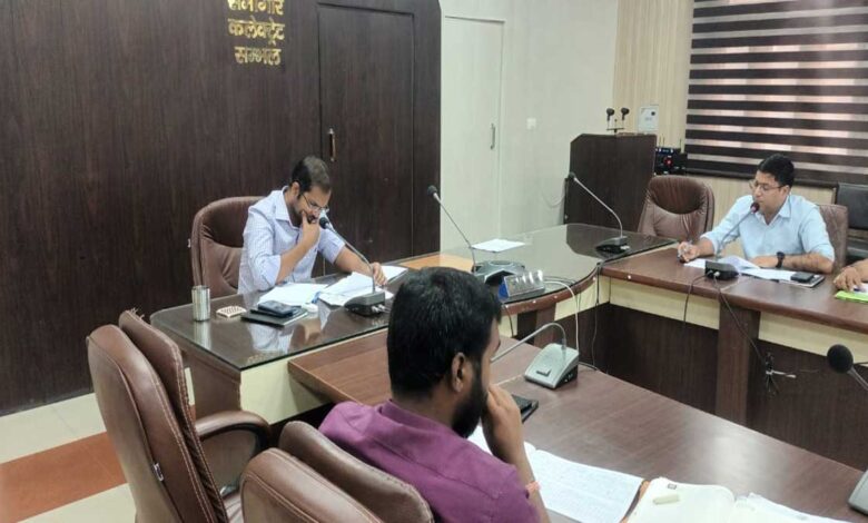 Road safety committee meeting organized in Sambhal UP