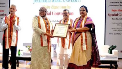 Tanzanian President awarded honorary doctorate by JNU