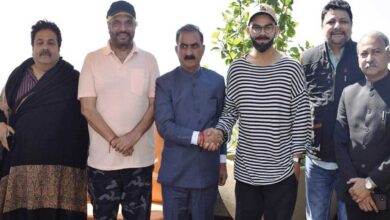 Virat Kohli met Himachal Pradesh CM Sukhwinder Singh Sukhu