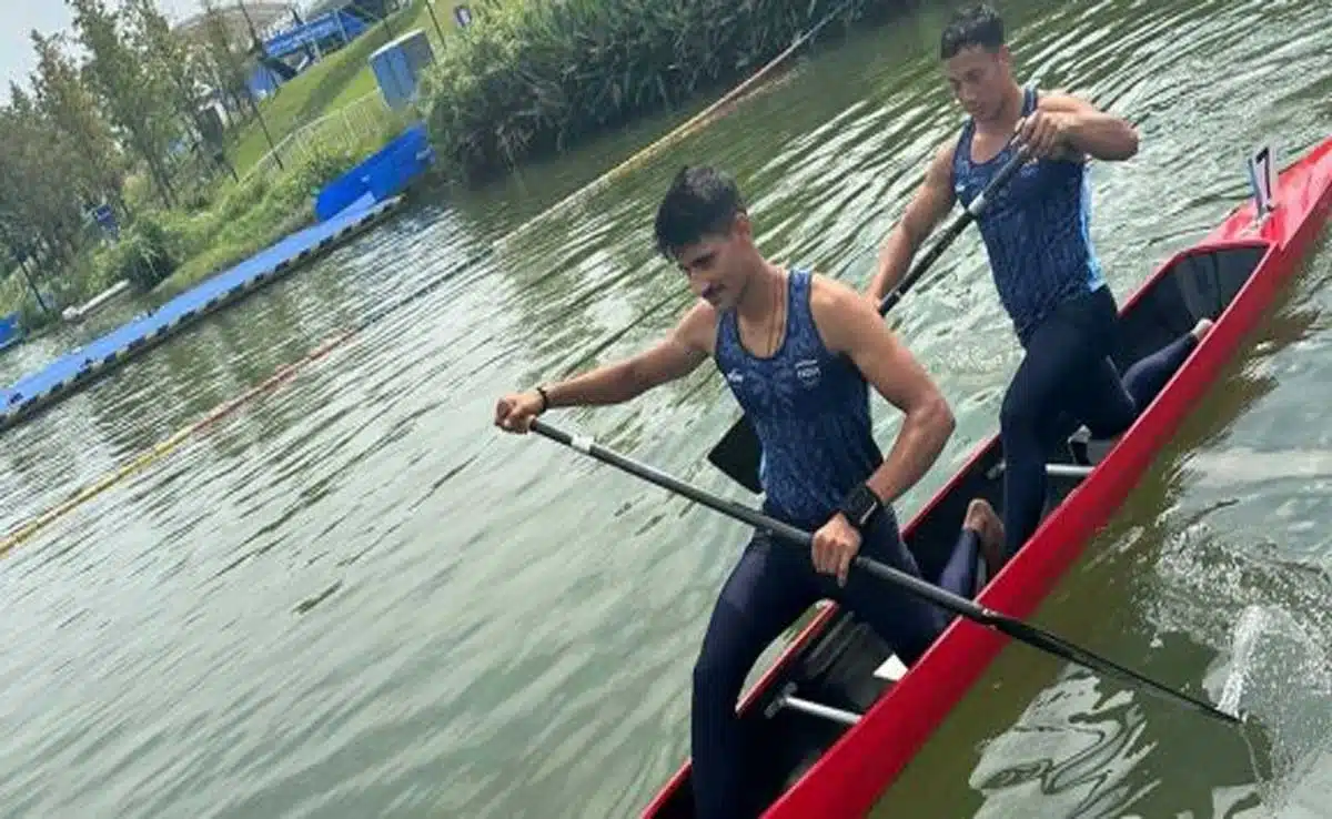 Asian Games 2023: India wins bronze medal in men's canoe double 1000m event