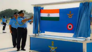 Indian Air Force unveils its new flag after 72 years