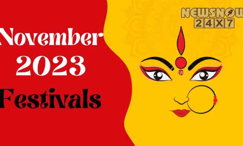 Festivals in November 2023: Monthly fast and festival list