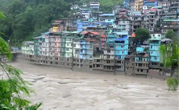 14 dead so far, 102 missing in flash flood in Sikkim