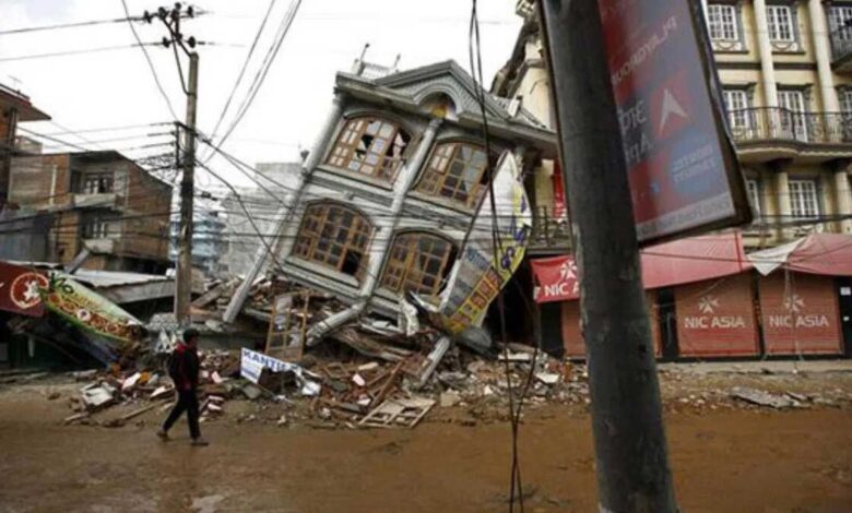 Devastation in Nepal after 6.4 magnitude earthquake