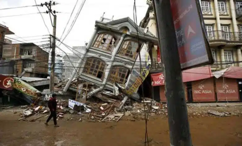 Devastation in Nepal after 6.4 magnitude earthquake