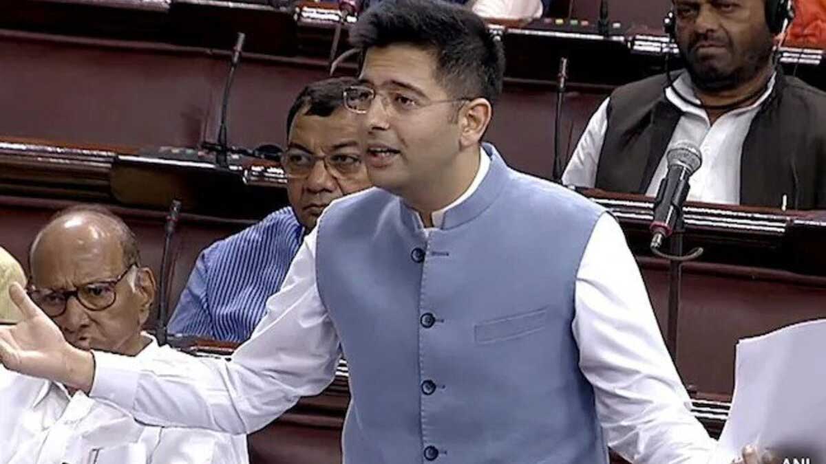 Raghav Chadha's suspension from Rajya Sabha will soon be canceled