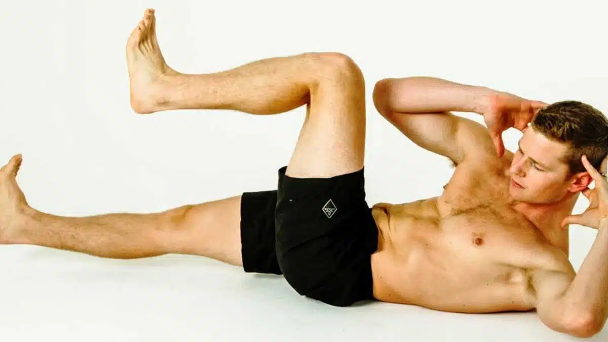 bicycle crunches Aerobic Exercises: For better health and weight loss