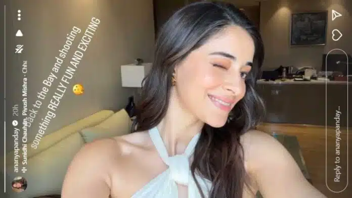 Ananya Panday's new look