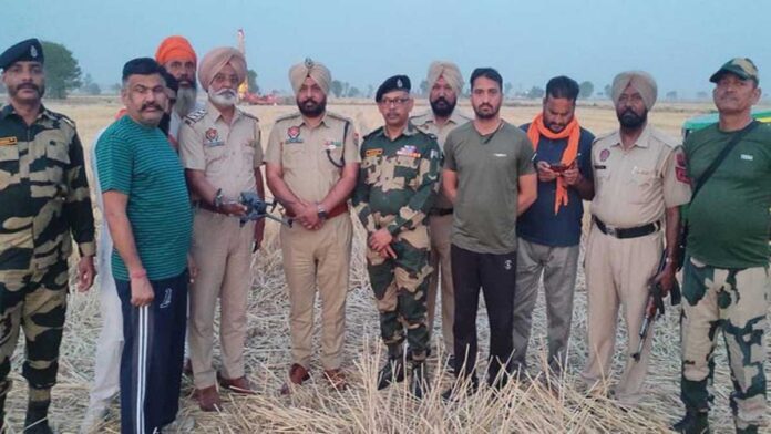 BSF recovered Chinese made drone in Tarn Taran district of Punjab