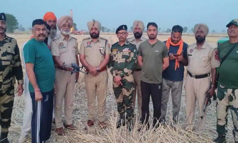 BSF recovered Chinese made drone in Tarn Taran district of Punjab