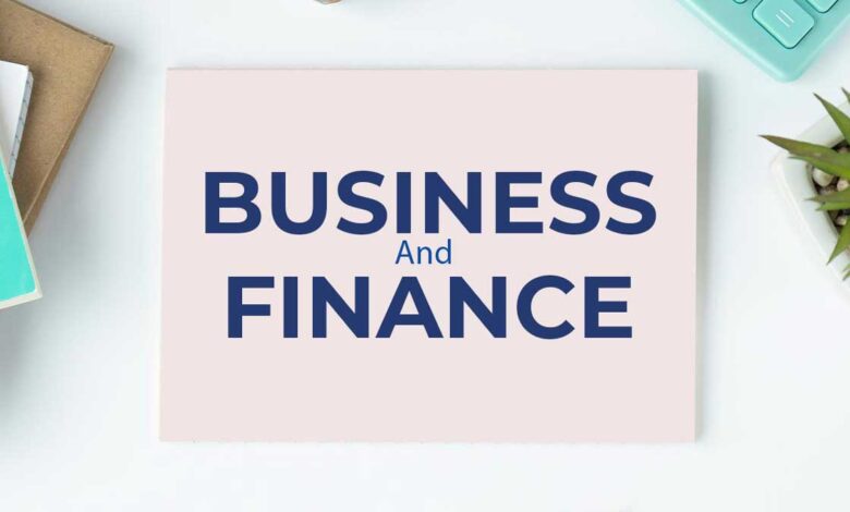 Business and Finance