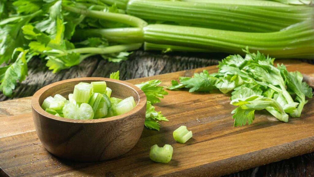 Celery Juice Natural Energy Drink for Health and Vitality