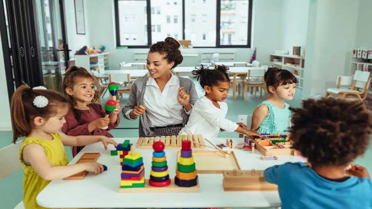 Child Care Learning through laughter