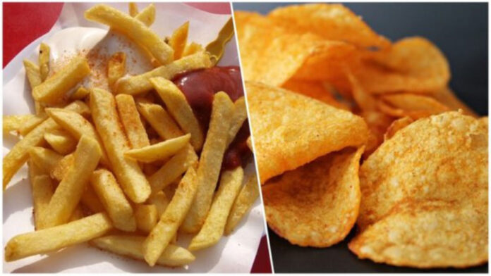 Chips and French Fries Don't eat them for weight loss