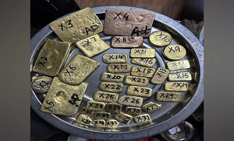 DRI Mumbai seizes gold being smuggled from Africa