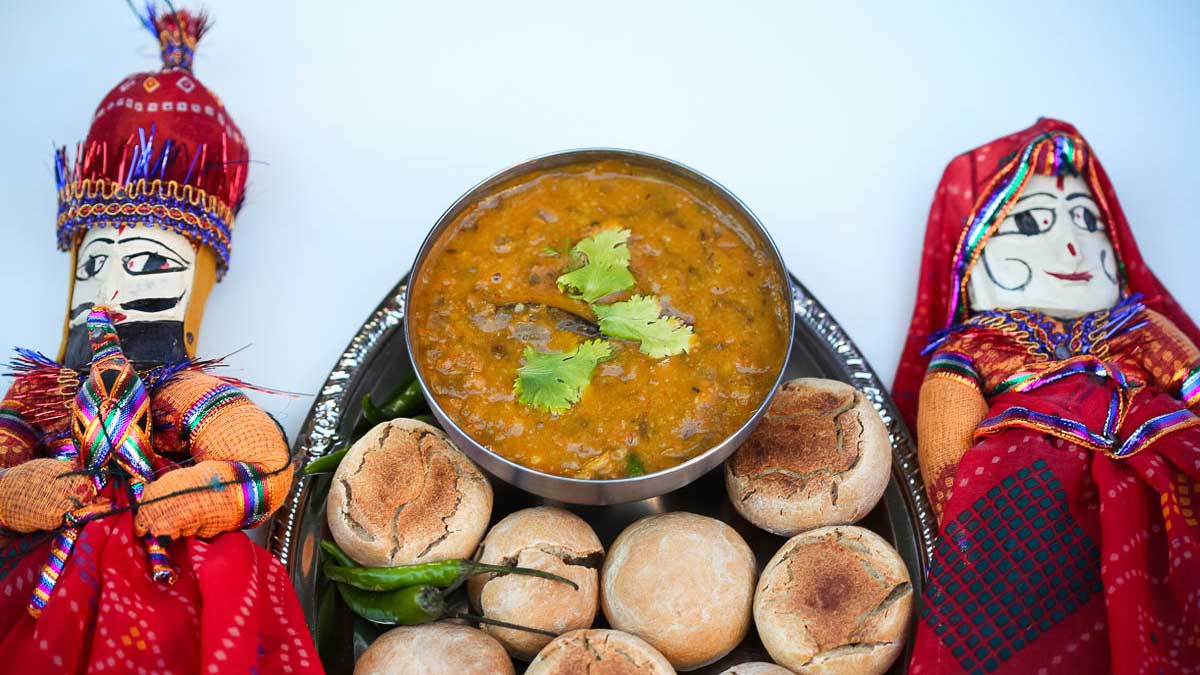 Dal Bati Churma Delicious dish of Rajasthan