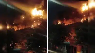 Fire breaks out in leather manufacturing company in Noida