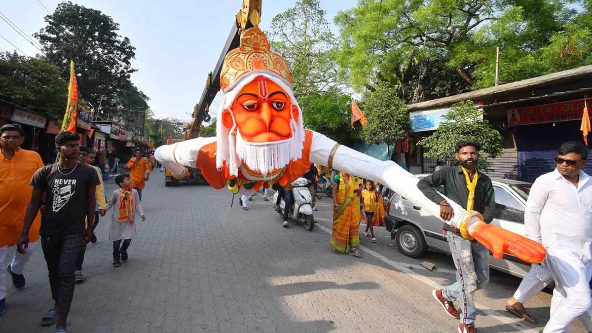 Hanuman Jayanti festival is celebrated like this across the country