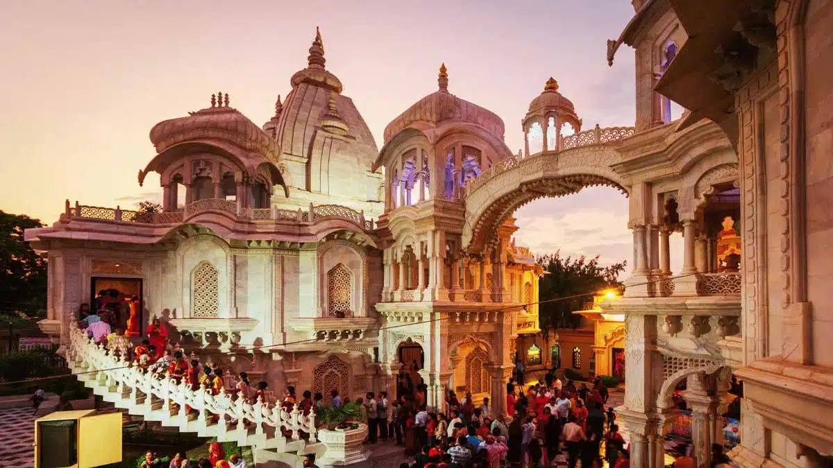 History of Vrindavan Temples and Devotion Center