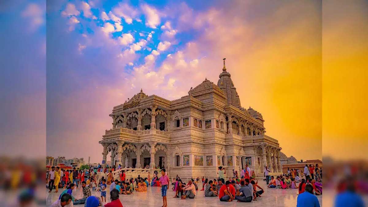 History of Vrindavan Temples and Devotion Center