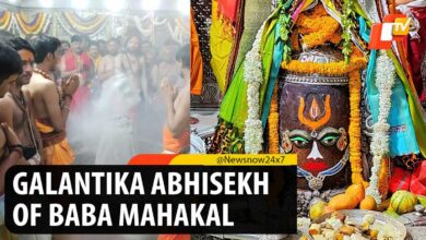 Galantika tied in Mahakaleshwar temple for continuous Jalabhishek of Baba Mahakal