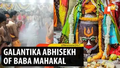 Galantika tied in Mahakaleshwar temple for continuous Jalabhishek of Baba Mahakal