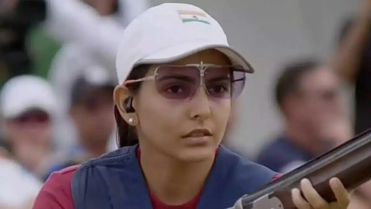 Maheshwari Chauhan achiev shooting quota in Olympic in Doha