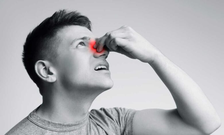 Nose swelling causes and treatment