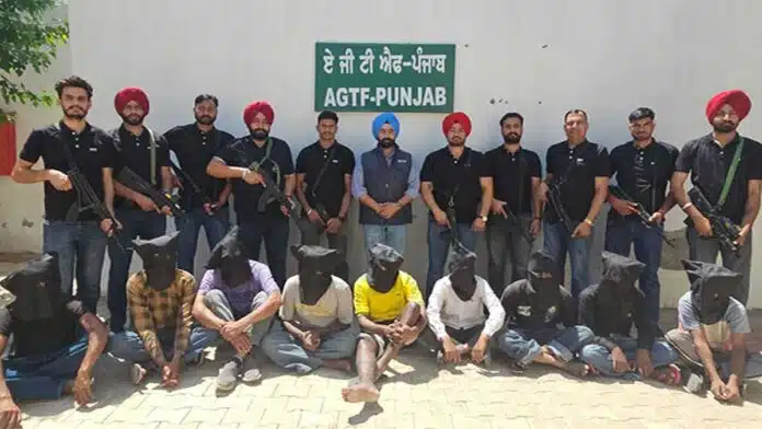 Punjab Police arrested 11 members of gangster Charanjit Singh gang