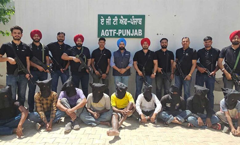 Punjab Police arrested 11 members of gangster Charanjit Singh gang