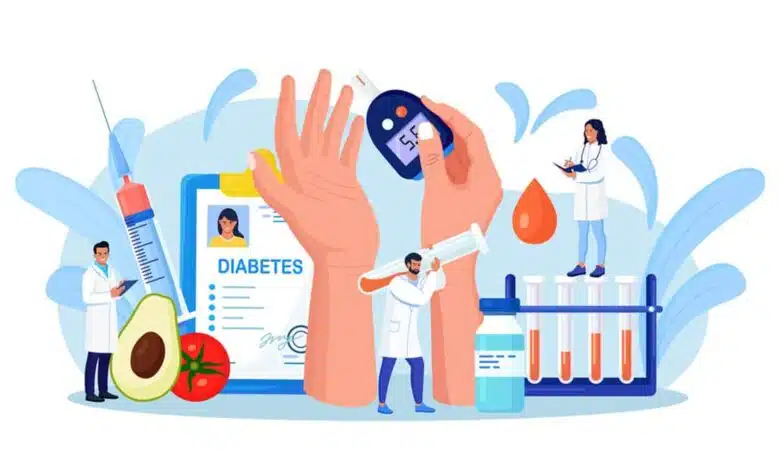 What effect does diabetes have on the human body