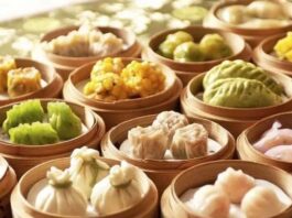 Chinese food momo-dimsum dumpling wonton difference