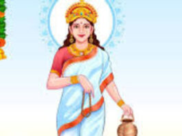 Which goddess is worshiped on the second day of Navratri?