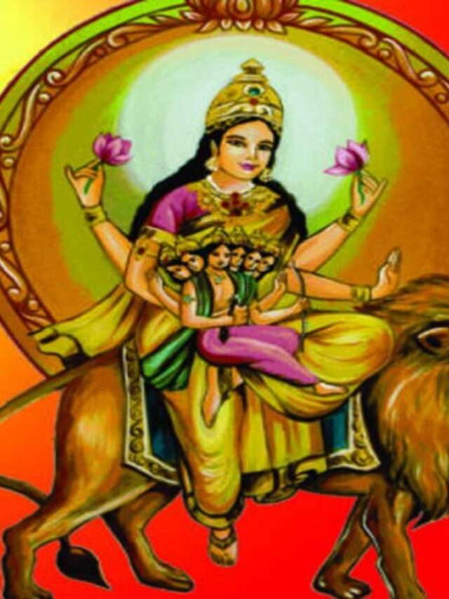 Which goddess is worshiped on the fifth day of Navratri?