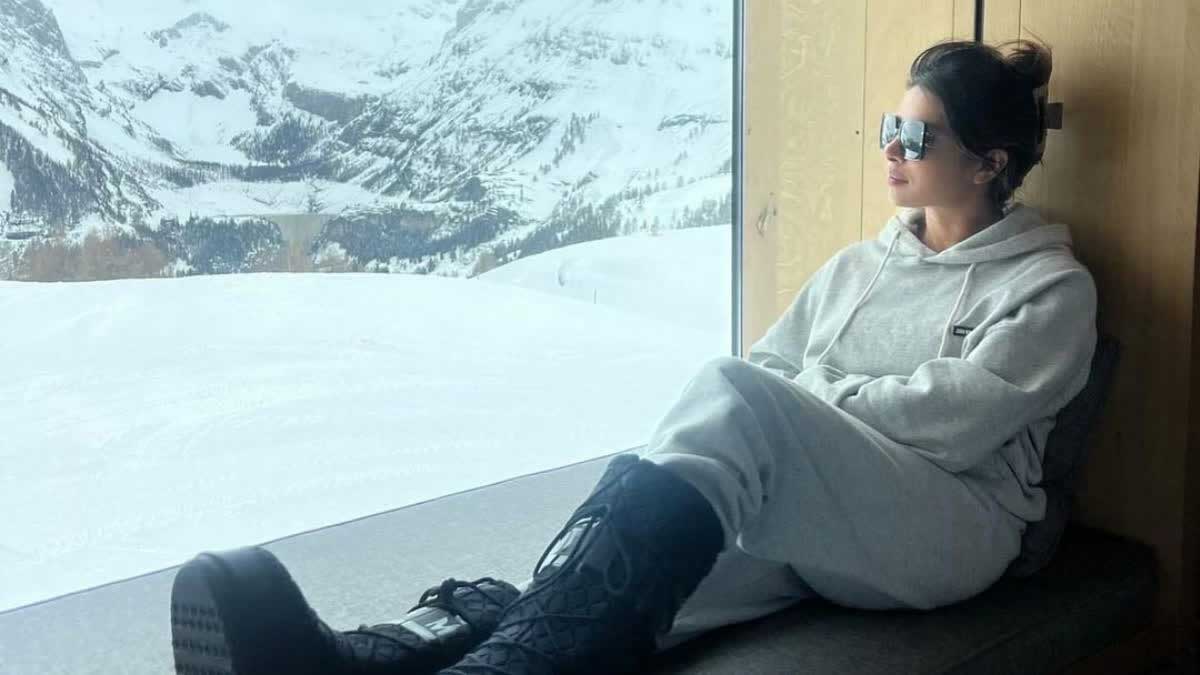 Priyanka Chopra shared pictures from the Swiss Alps
