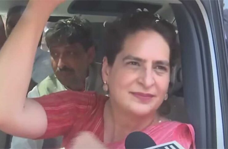 Priyanka Gandhi claims if EVMs are not tampered with BJP will not get more than 180 seats