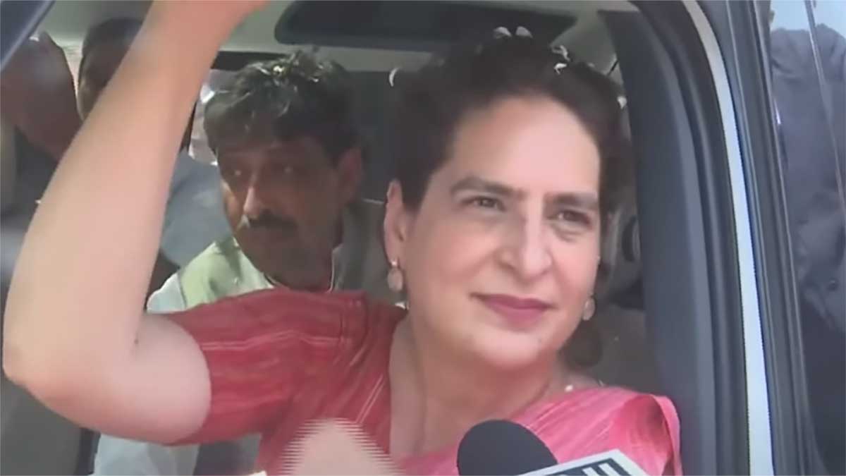 Priyanka Gandhi claims if EVMs are not tampered with BJP will not get more than 180 seats