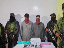 2 terrorists arrested in Shopian in Jammu & Kashmir