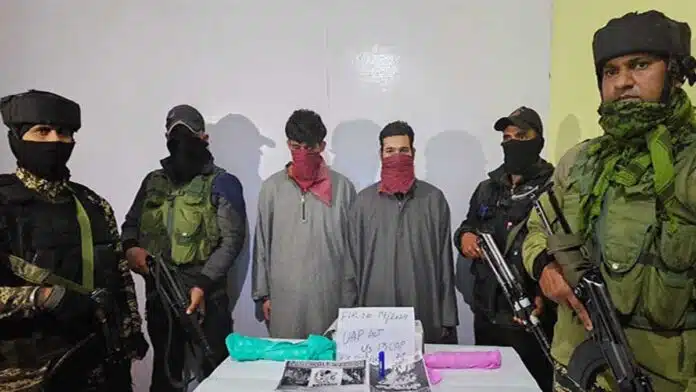 2 terrorists arrested in Shopian in Jammu & Kashmir