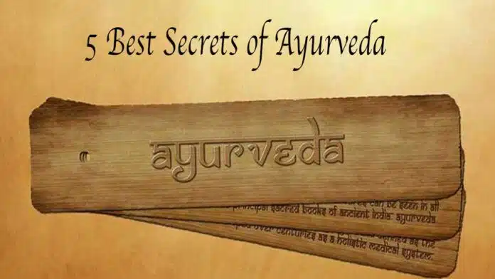 5 Ayurveda for good health, fitness and glowing skin