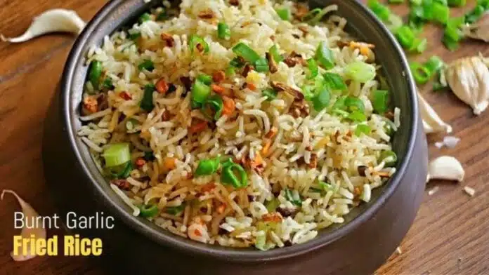 5 recipes to make Burnt Garlic Fried Rice