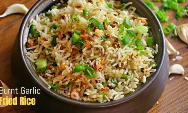 5 recipes to make Burnt Garlic Fried Rice