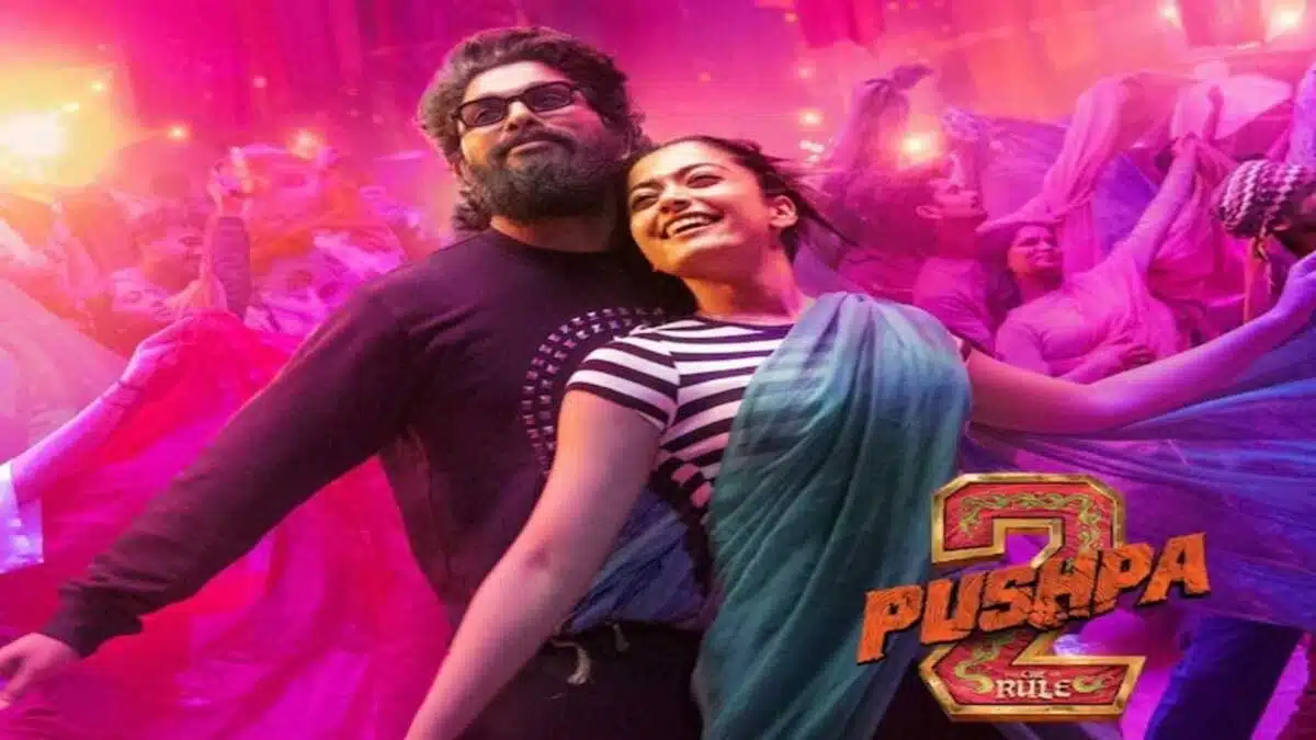 Allu Arjun, Rashmika Mandanna share new poster of 'Pushpa 2'