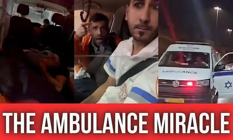 Ambulance driver caught 'smuggling' Palestinians in Israel