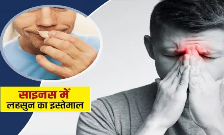 Can eating raw garlic clear your Sinuses