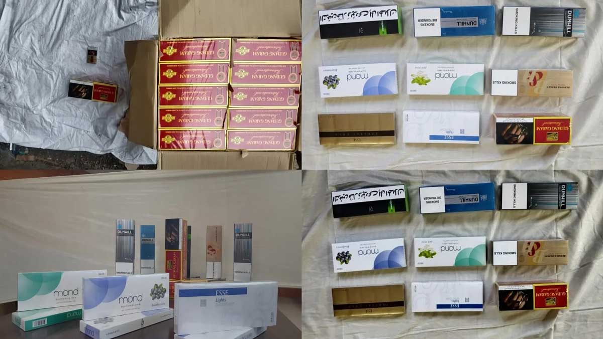 DRI Mumbai seizes foreign cigarettes worth 8 cr