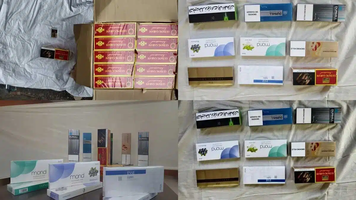 DRI Mumbai seizes foreign cigarettes worth 8 cr