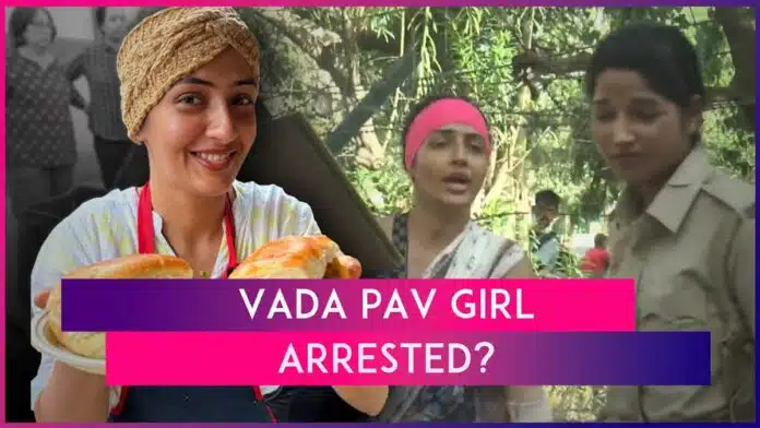 Delhi Police gave its reaction on the viral video of 'Vada Pav girl'