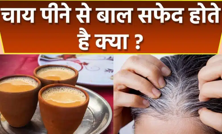 Does drinking tea turn Grey Hair